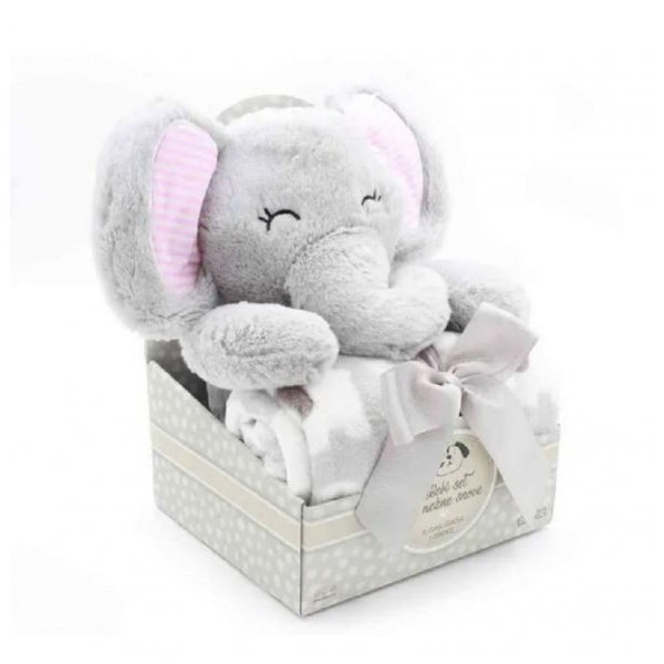DEXY CO SWEET DREAMS baby set slonče, Sivi
