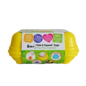 DEXY CO TOMY HIDE AND SQUEAK EGGS