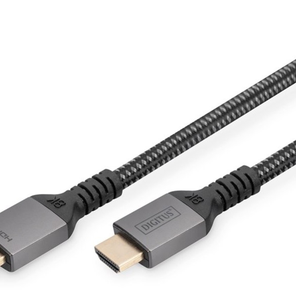 DIGITUS Kabl premijum HDMI na HDMI 2.1 8K 2m crni DB-330200-020-S