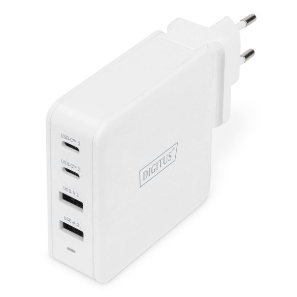 DIGITUS Univerzalni GaN zidni punjač 100W beli