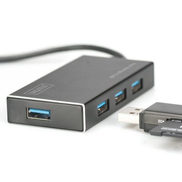 DIGITUS USB hub 4 3.0 porta