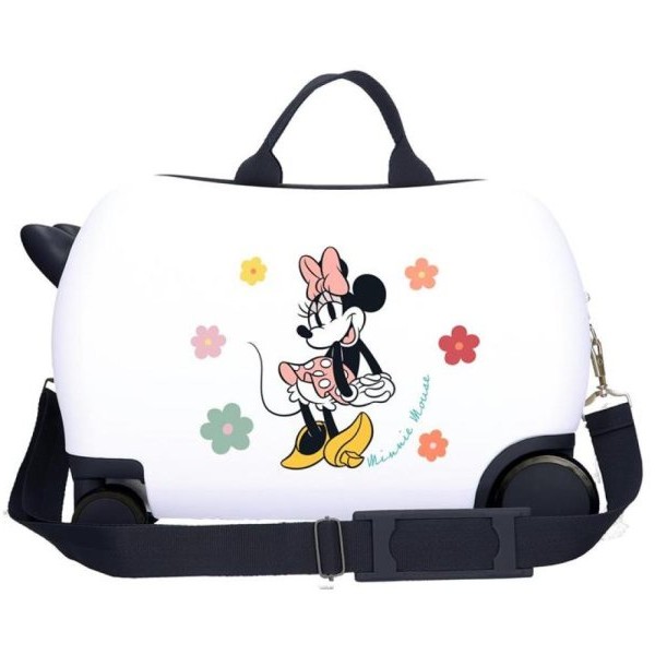DISNEY Dečiji kofer za put i vožnju Minnie Happy white