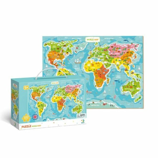 Dodo Puzzle Map Of The World 104/300123
