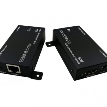 E-GREEN Adapter-Konvertor HDMI extender - RJ 45 cat5e/6, 60m