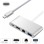 E-GREEN Adapter USB Tipc C - HDMI + USB 3.0 + Tip C + RJ45 (F)