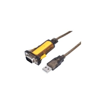 E-GREEN Adapter USB2.0 tip A (M) - RS-232 (M) 1.5m