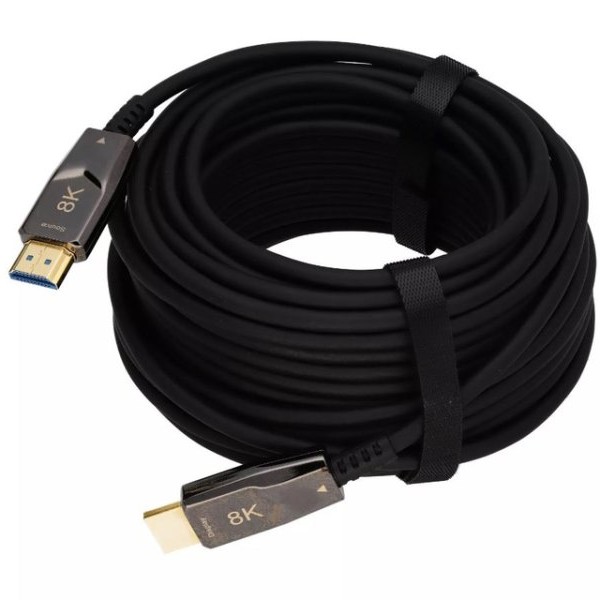 E-GREEN AOC Opticki Kabl HDMI 2.1 M/M 100m crni 8K/60Hz 48 Gbps