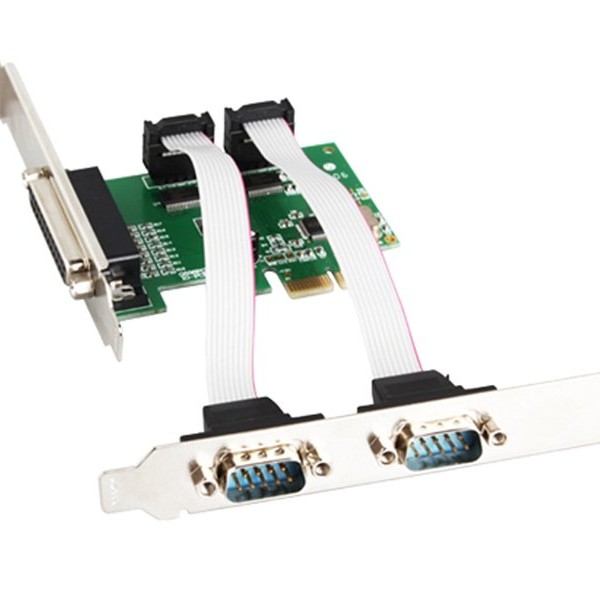 E-GREEN PCI Express kontroler 2xSerial + 1 Parallel