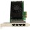 E-GREEN PCI-Express kontroler 4-port 2.5 Gigabit Ethernet (Intel I225) KON00386