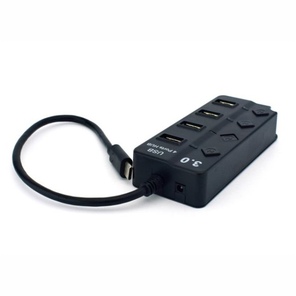 E-GREEN USB 3.1 tip C - HUB Superbrzi 4port USB 3.0