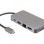 E-GREEN USB HUB Tip-C na HDMI + VGA + 2xUSB 3.0 + RJ45 + tip C (F)