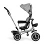 ECO TOYS 2u1 tricikl sa rotirajuim sediçtem i sklopivom tendom Gray, ECOTOYS