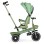 ECO TOYS 2u1 tricikl sa rotirajuim sedistem i sklopivom tendom Green, ECOTOYS