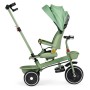ECO TOYS 2u1 tricikl sa rotirajuim sedistem i sklopivom tendom Green, ECOTOYS