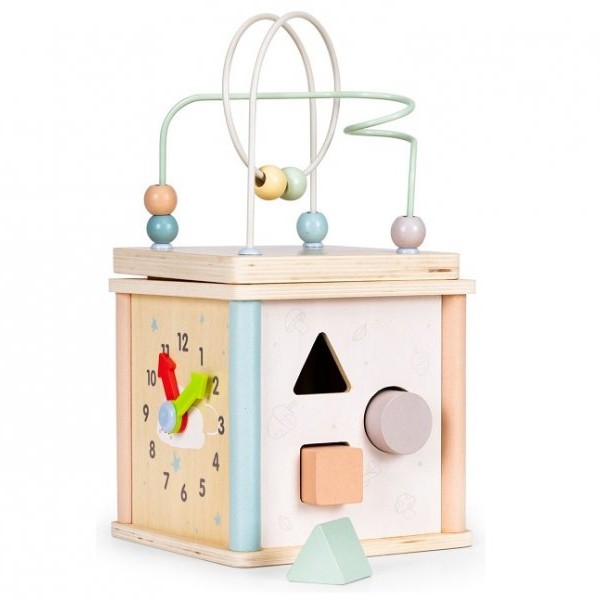 ECO TOYS Drvena edukativna kocka sorter (1001)