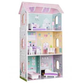 ECO TOYS DRVENA KUĆICA ZA LUTKE Blueberry Residence
