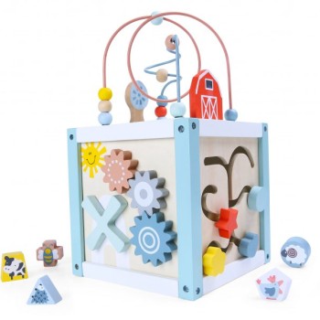 ECO TOYS Drvena radionica sto sa alatom 32 elementa (1172)
