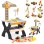 ECO TOYS Drvena radionica za decu, sto sa alatom