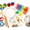 ECO TOYS Drveni muzički instrumenti za decu set od 10 komada sa rancem