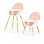 ECO TOYS Hranilica za bebe 2u1 ECO PINK