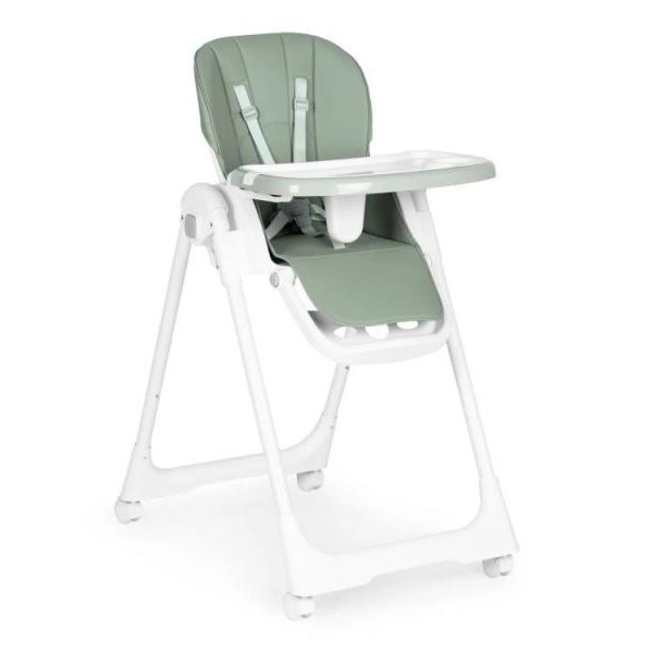 ECO TOYS Hranilica za bebe, dupla tacna - Zelena