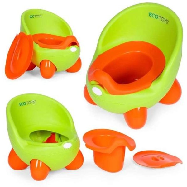ECO TOYS Noša za decu sa uklonivim umetkom i neklizajućim nogicama- zelena