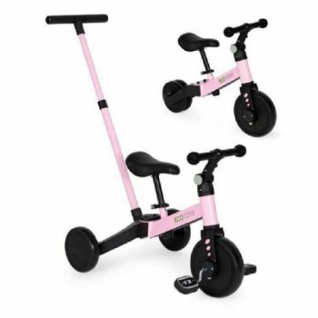 ECO TOYS Tricikl 2 u 1 Roze