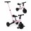 ECO TOYS Tricikl 2 u 1 Roze
