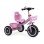 ECO TOYS Tricikl sa neklizajućim rukohvatima, zvoncem i korpom WQL-1999 Pink