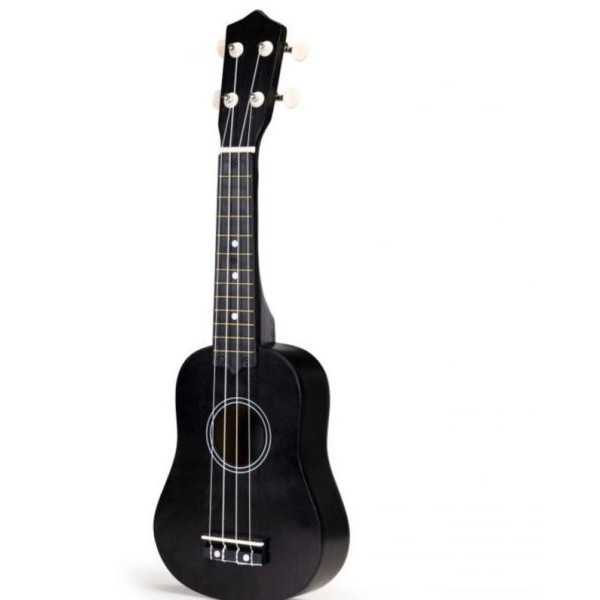 ECO TOYS Ukulele gitara za decu 4 zice crna