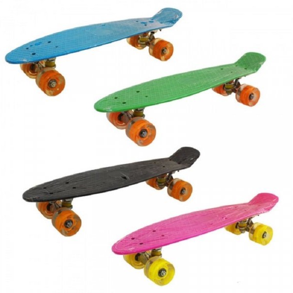 ED Skateboard sa svetlećim točkovima 22-802000