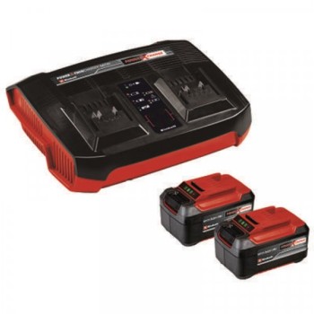EINHELL 2x 5,2Ah & Twincharger Starter set