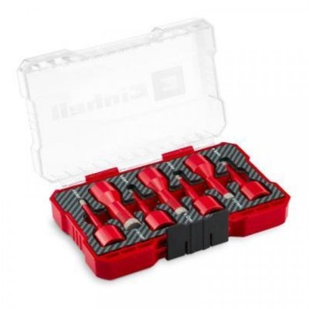 EINHELL 7-del set dijamant. Burgija, M-Case, M14 suvo bušenje 6/6/8/8/10/12/14mm
