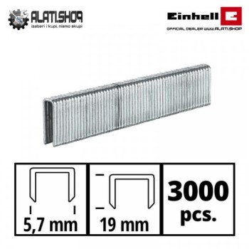 EINHELL Klamarice 5.7mm x 19mm 3000kom 4137875