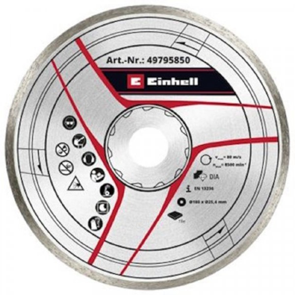 EINHELL KWB dijamantna rezna ploča 180x25.4mm 49795850