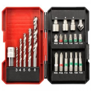 EINHELL KWB set burgija i bitova 1/4'' S-Box 22/1 49108806
