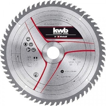 EINHELL KWB TCT rezni list 254X30X1.8mm T42 49589361