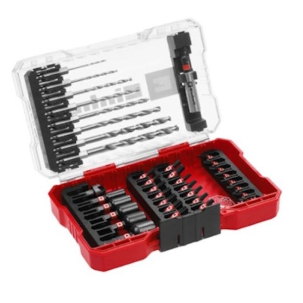 EINHELL Set bitova i burgija za metal + S2-E6.3-1/4'' 2-6.5mm M-Case 39/1 49108773
