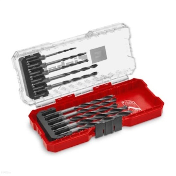 EINHELL Set burgija za drvo C 45 prihvat E6.3-1/4'' 3-8mm S-Case 10/1 49108733