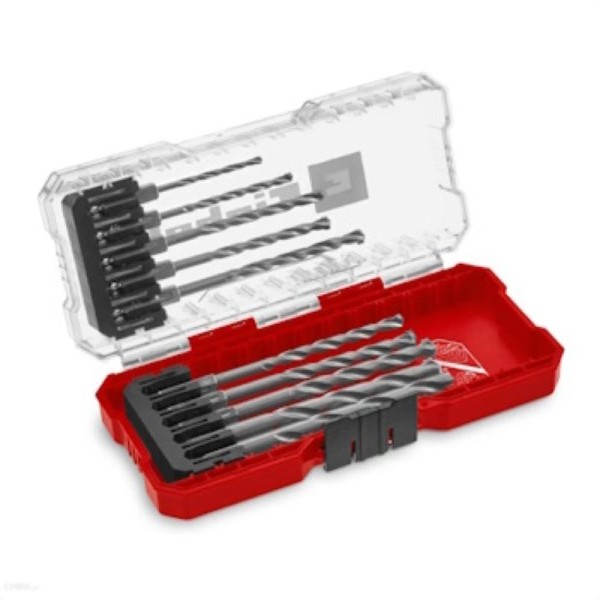 EINHELL Set burgija za kamen HM prihvat E6.3-1/4'' 3-10mm S-Case 10/1 49108743