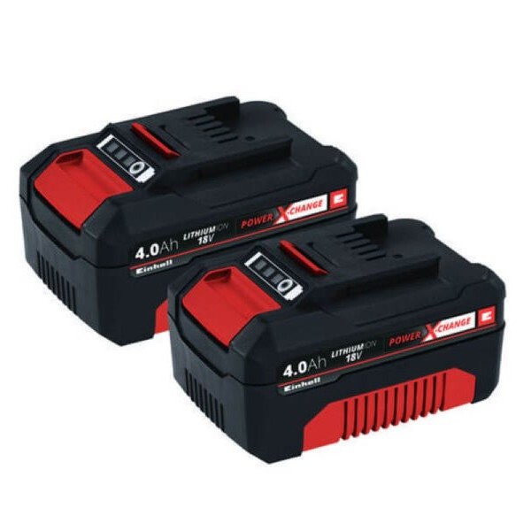 EINHELL Set PXC-Twinpack 2 x 4ah