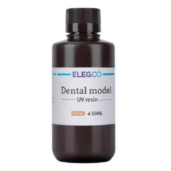 ELEGOO Dental Model UV Resin 0.5 kg Narandžasta