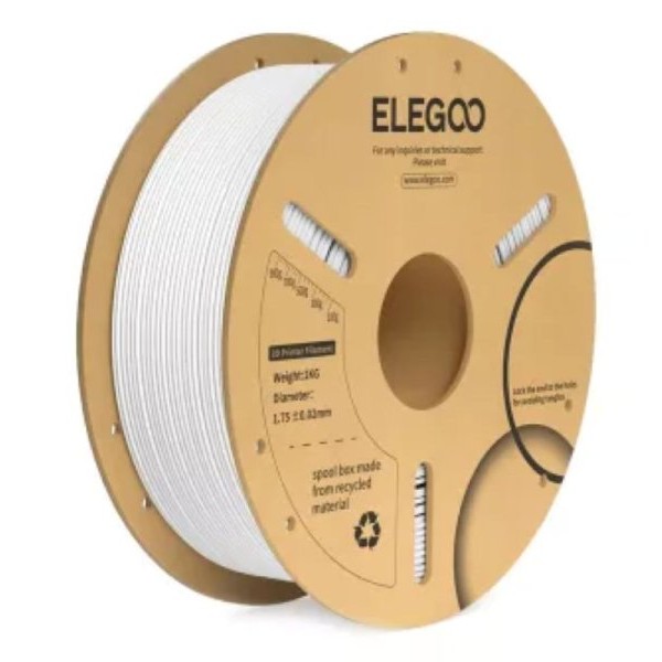 ELEGOO PLA+ filament 1.75mm 1kg - White