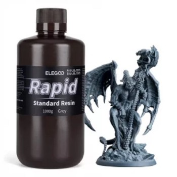 ELEGOO Rapid Standard Resin 1kg - Grey
