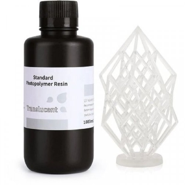 ELEGOO Standard Resin 1kg - Translucent