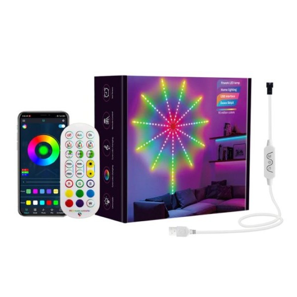 ELEMENTA RGB LED vatromet