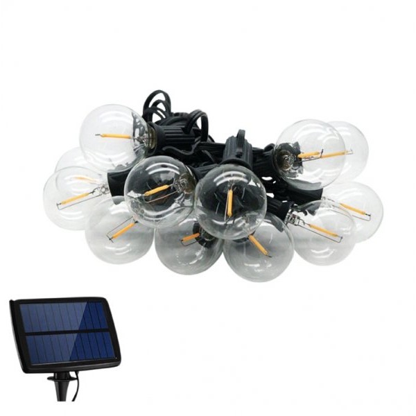 ELEMENTA Solarni kabel + 10 sijalica E12, 5.5m RTV100004