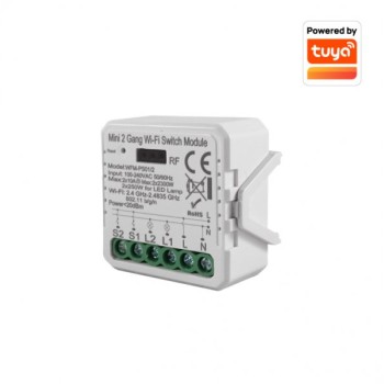 ELEMENTA Wi-Fi smart prekidač-modul, 2x10A WFM-PS01/2
