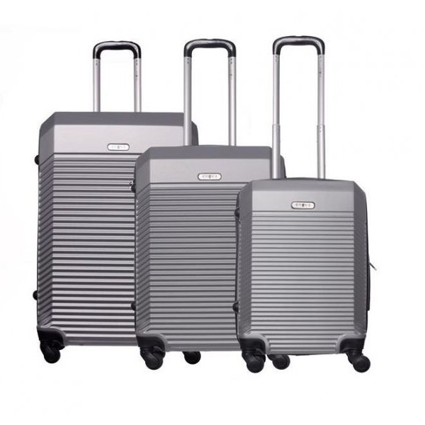 ENOVA ABS set kofera 3 / 1 siva boja
