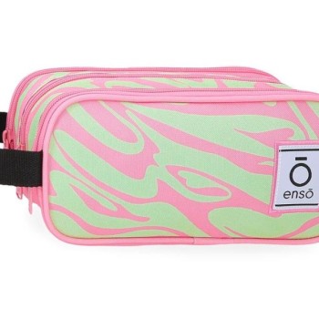 ENSO ENSO Pernica sa 3 pregrade zeleno/roze